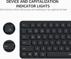 Buy Rapoo E9550L Multi-Device Wireless Keyboard Vmart in Pakistan