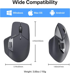 Buy Rapoo MT760 Pro Wireless Mouse with NearLink Matte Black from Vmart in Pakistan
