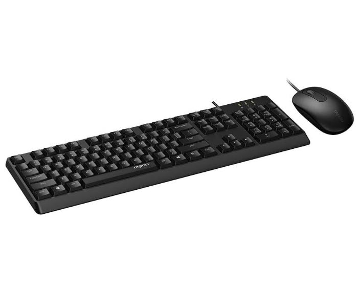 Buy Rapoo X130 Pro Wired Optical Mouse/Keyboard Combo Vmart in Pakistan