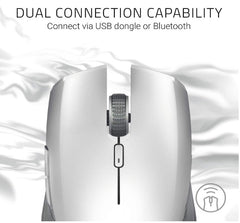 Razer Atheris Ultimate Wireless Notebook Ergonomic Mouse - White