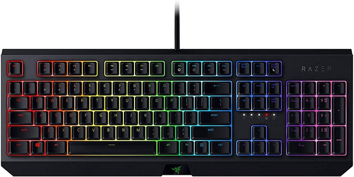 Razer BlackWidow Mechanical Gaming Keyboard - Green Switch