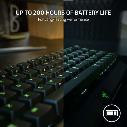 Buy Razer BlackWidow V3 Mini HyperSpeed Phantom Edition - Green Switch from Vmart in Pakistan