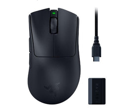 Razer DeathAdder V3 Pro Wireless Gaming Mouse + Hyperpolling Wireless Dongle Black