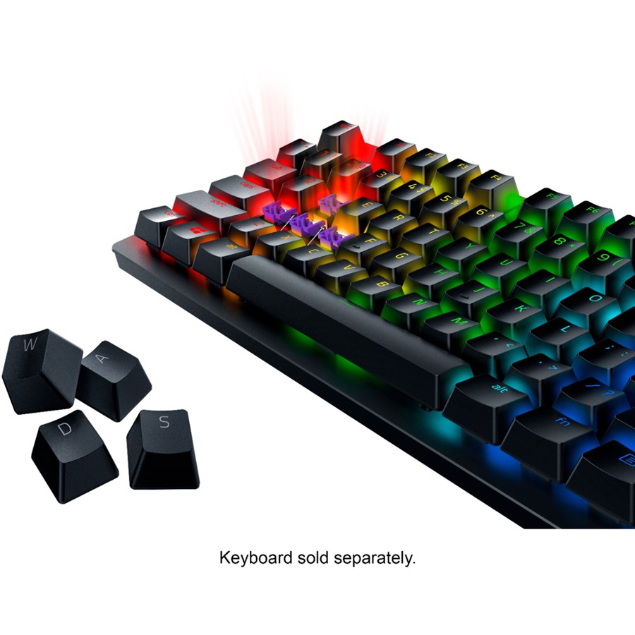 Razer PBT Keycap Upgrade Set - Classic Black