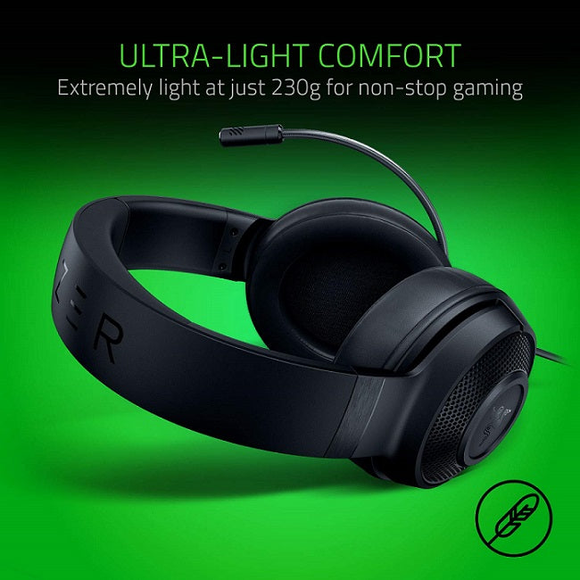 Razer Power Up Bundle - Kraken X Lite Gaming Headset, Cynosa Lite Gaming Keyboard, Viper Gaming Mouse