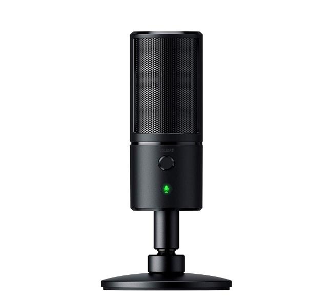 Razer Seiren Emote Streaming Condenser Mic with Emoticon Display