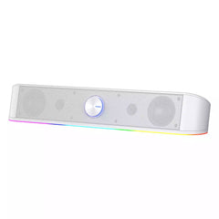 Redragon Adiemus GS560 RGB Desktop Soundbar - White