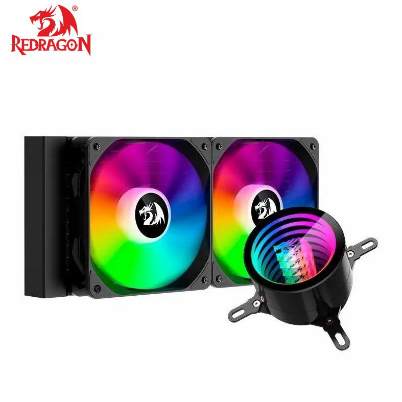 Redragon CCW-3011 RGB Liquid CPU Cooler - Black