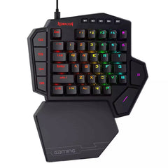 Redragon DITI X K601 RGB One-Handed Mechanical Gaming Keyboard