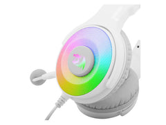 Redragon H350 Pandora 2 RGB Wired Gaming Headset - White