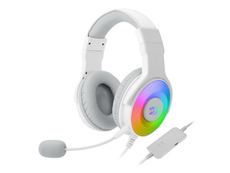 Redragon H350 Pandora 2 RGB Wired Gaming Headset - White