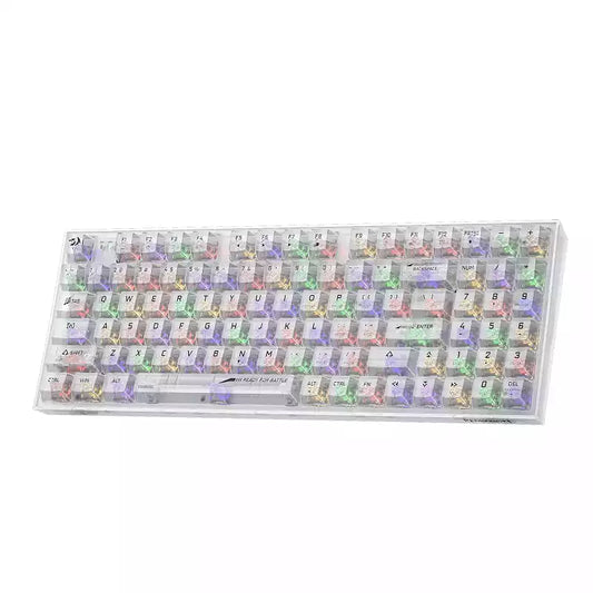 Buy Redragon IRELIA K658 Pro 90% Full-Transparent Keyboard - White from Vmart in Pakistan