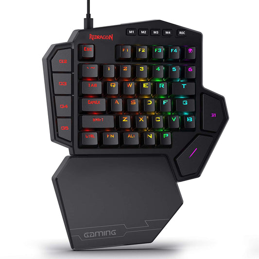 Buy Redragon K585 DITI One-Handed RGB Mechanical Gaming Keyboard from Vmart in Pakistan