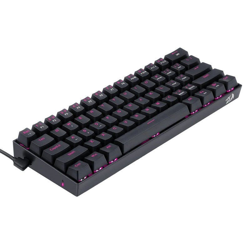 Redragon K630 60% Keyboard - Pink LED Backlit