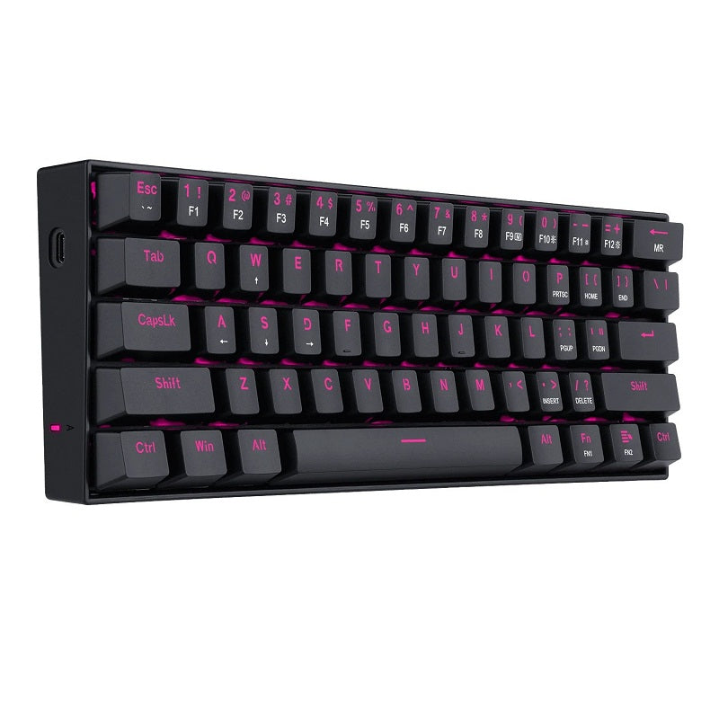 Redragon K630 60% Keyboard - Pink LED Backlit