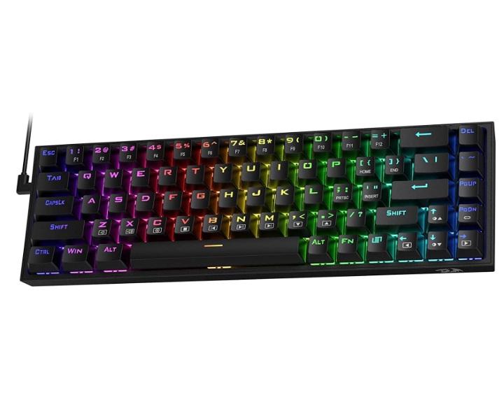 Redragon K631 Castor 65% Wired RGB Gaming Keyboard