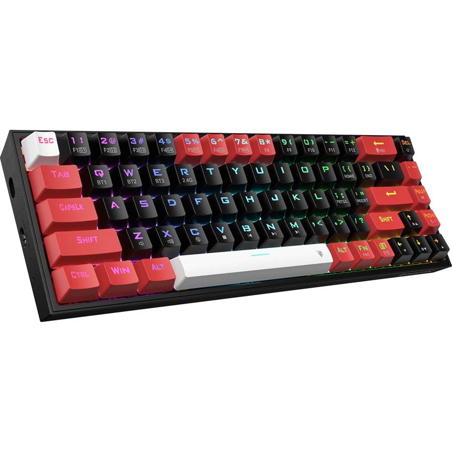 Redragon K631 Pro 65% 3-Mode Wireless RGB Gaming Keyboard