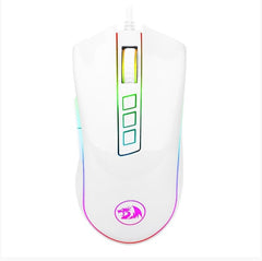 Redragon M711 Cobra 10,000DPI RGB Backlit Gaming Mouse - White