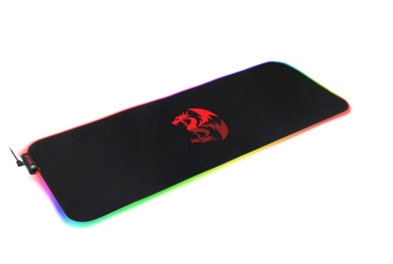 Redragon P027 Neptune RGB LED Gaming Mouse Pad - Large