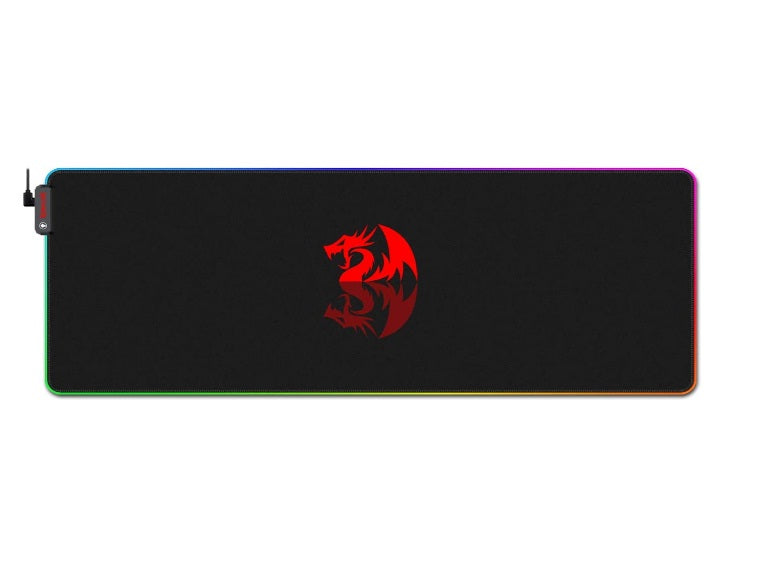 Redragon P027 Neptune RGB LED Gaming Mouse Pad - Large