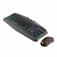 Redragon S101-1 Gaming Keyboard Mouse Combo, RGB LED Backlit