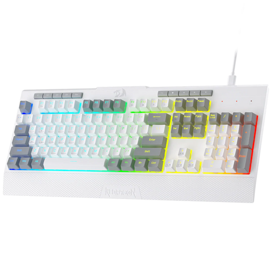 Buy Redragon K525 Shiva Lite Membrane Gaming Keyboard White from Vmart in Pakistan