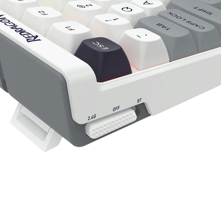 Buy Redragon K656 Garen Pro 3-Mode Wireless RGB Gaming Keyboard MoonDust Gray from Vmart in Pakistan