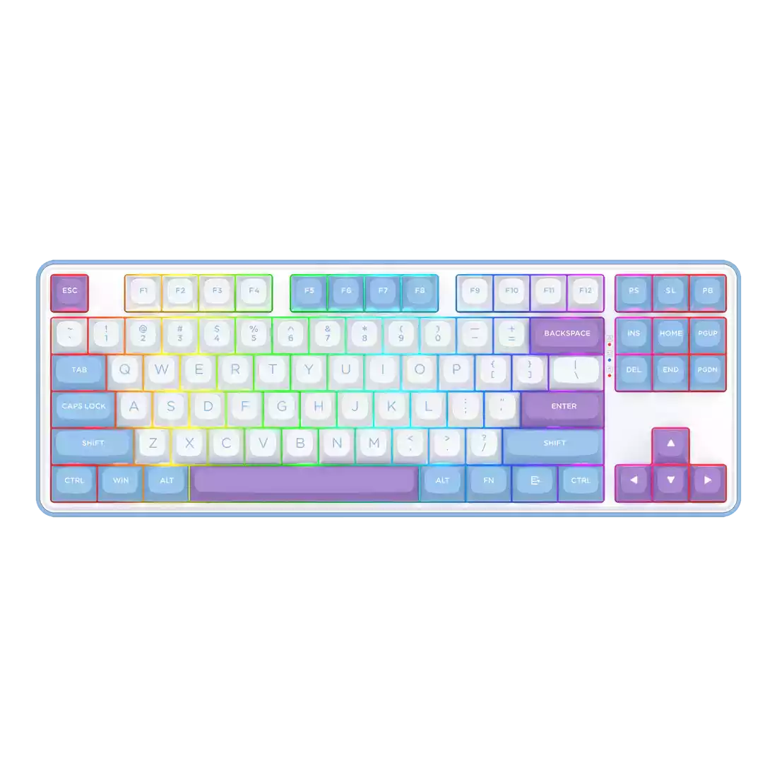 Buy Redragon K707 Pro 87 Keys TKL Wireless Mechanical Keyboard Vmart in Pakistan