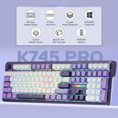 Redragon K745 Pro Wireless Gasket RGB Gaming Keyboard
