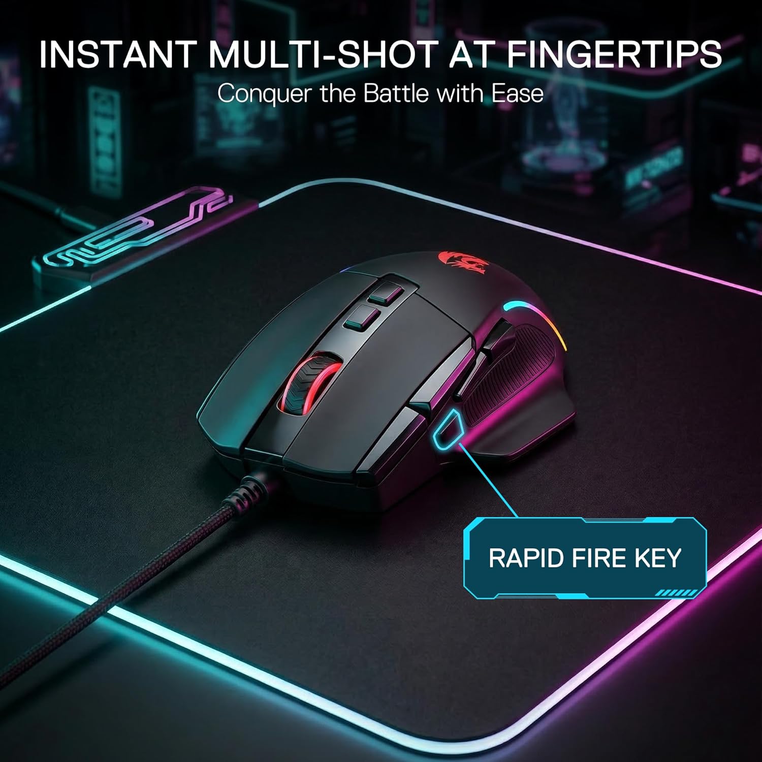 Buy Redragon M925 Viper Wired Gaming Mouse Vmart in Pakistan