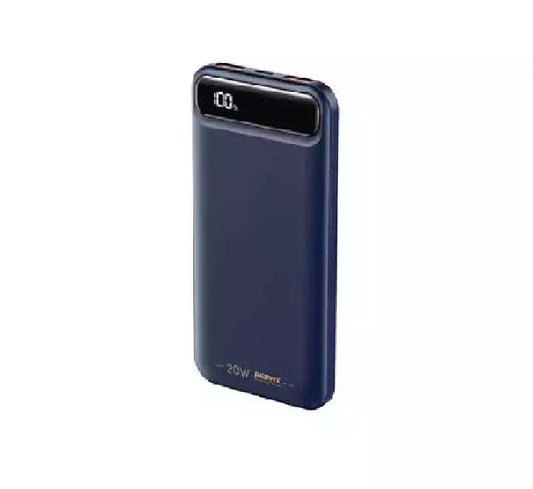 Buy Remax Bole Series PD20W+QC22.5W Fast Charging Power Bank 20000mAh - Blue from Vmart in Pakistan