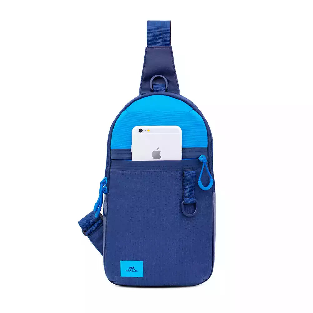 Rivacase 5312 Sling Bag 10.1" for Mobile Devices - Blue