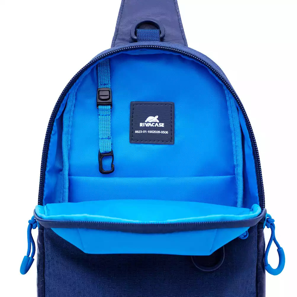 Rivacase 5312 Sling Bag 10.1" for Mobile Devices - Blue