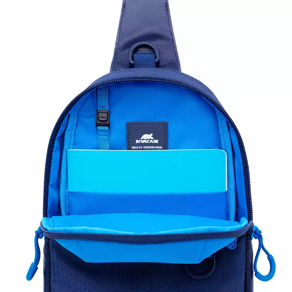 Rivacase 5312 Sling Bag 10.1" for Mobile Devices - Blue