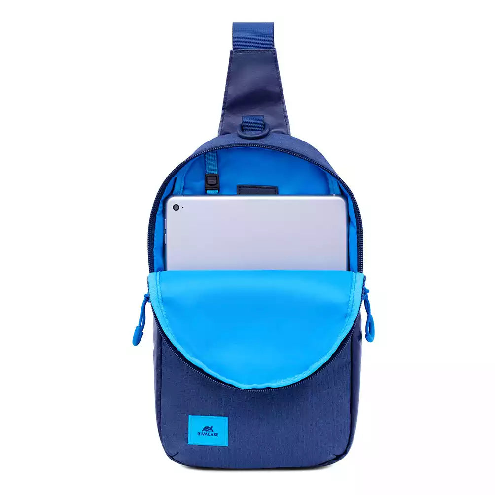 Rivacase 5312 Sling Bag 10.1" for Mobile Devices - Blue