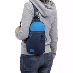 Buy Rivacase 5312 Sling Bag 10.1 for Mobile Devices - Blue from Vmart in Pakistan