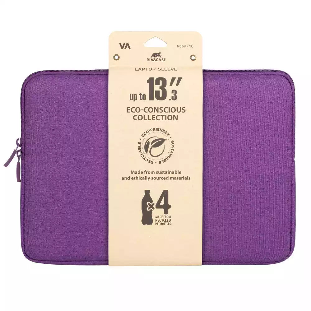 Rivacase 7703 ECO Laptop Sleeve 13.3-14" Violet