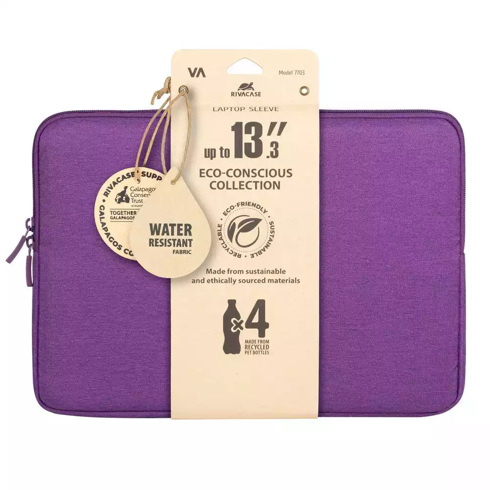 Rivacase 7703 ECO Laptop Sleeve 13.3-14 Violet