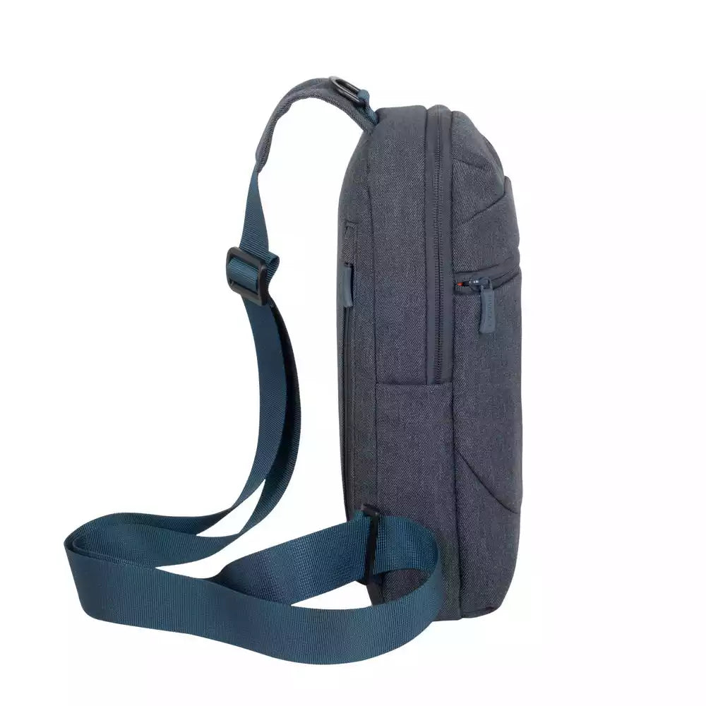 Rivacase 7711 Sling Bag 10.5" for Mobile Devices - Dark Grey