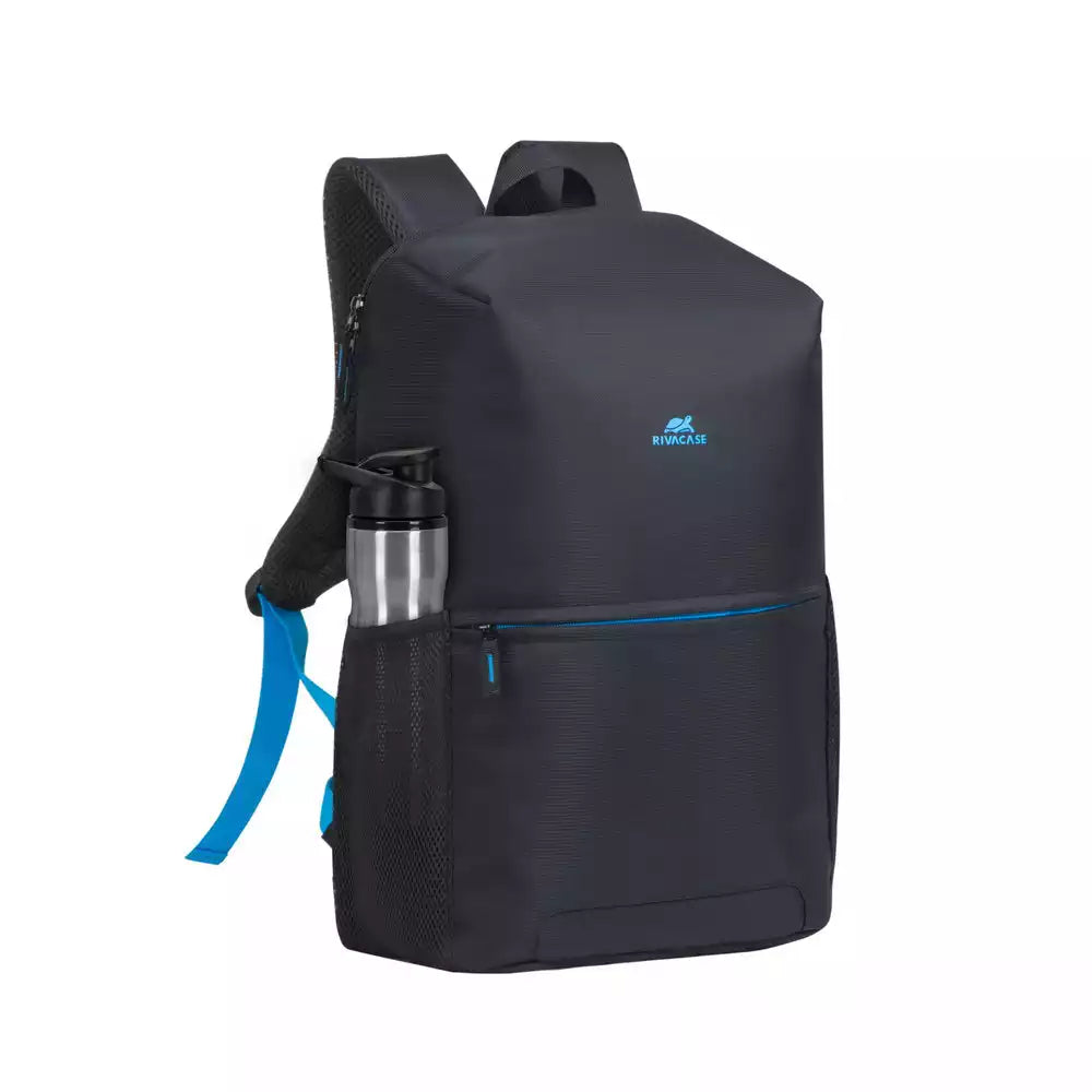 Buy Rivacase Bundle 05 / 8068 Full Size Laptop Backpack 15.6" + Sports Bottle Black from Vmart in Pakistan