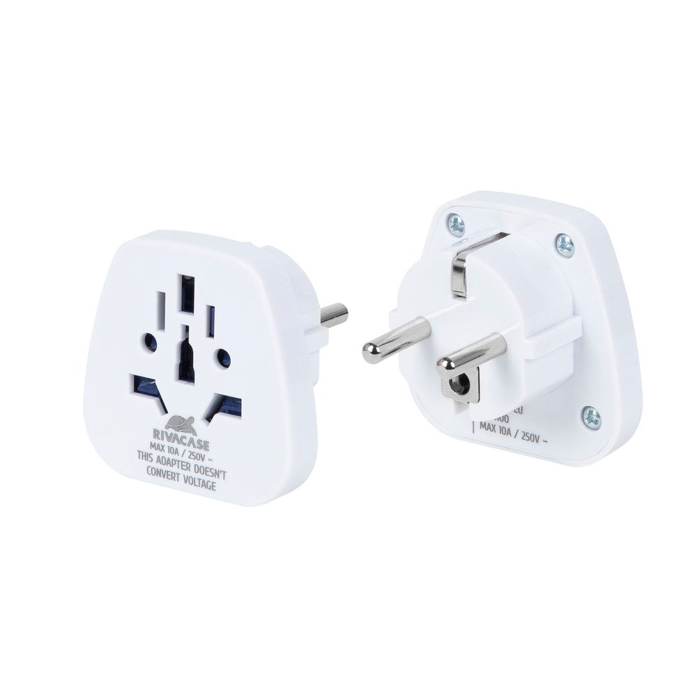 Buy Rivacase PS4100 W00 Travel Adapter World EU from Vmart in Pakistan