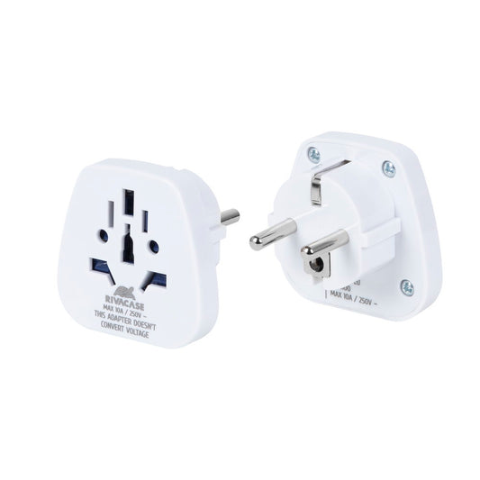 Buy Rivacase PS4100 W00 Travel Adapter World EU from Vmart in Pakistan