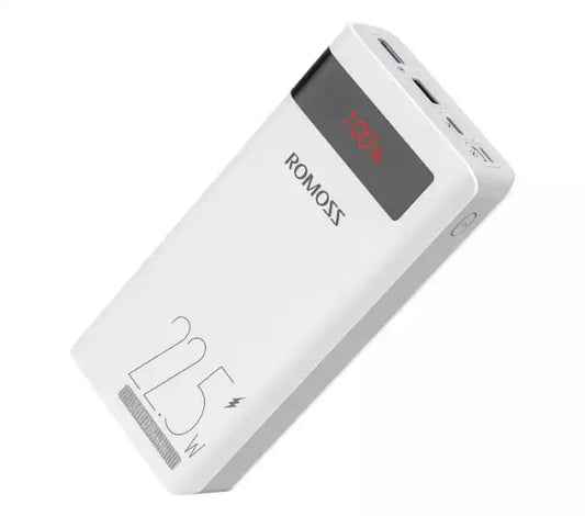 Buy Romoss Sense8PF QC 22.5W 30000mAh Power Bank from Vmart in Pakistan