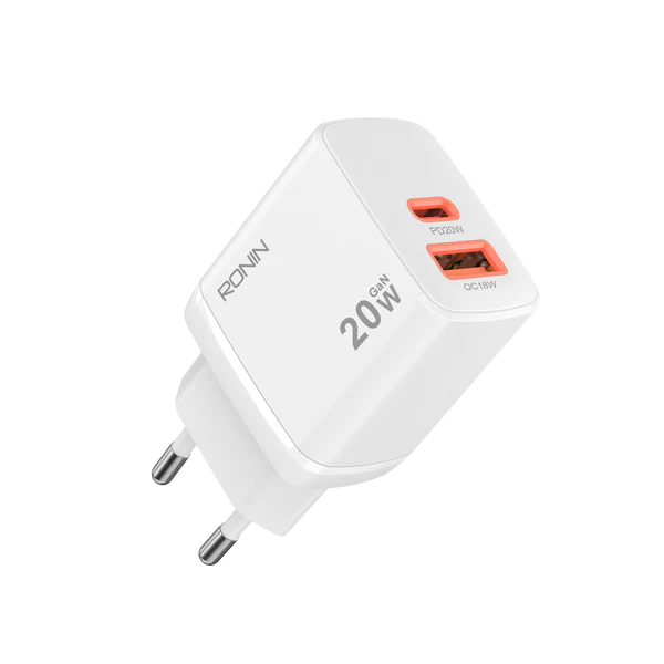 Buy Ronin R-6025 Catalyst PD 20W + QC 18W Super VOOC Fast Charger from Vmart in Pakistan