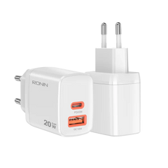 Buy Ronin R-6025 Catalyst PD 20W + QC 18W Super VOOC Fast Charger from Vmart in Pakistan
