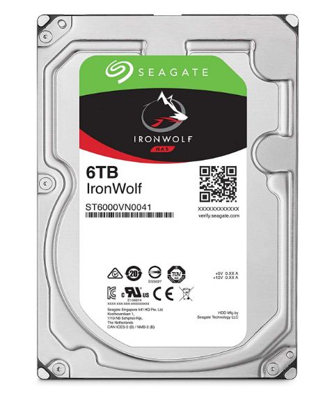 Seagate 3.5 NAS HDD ST6000VN0033 - 6TB