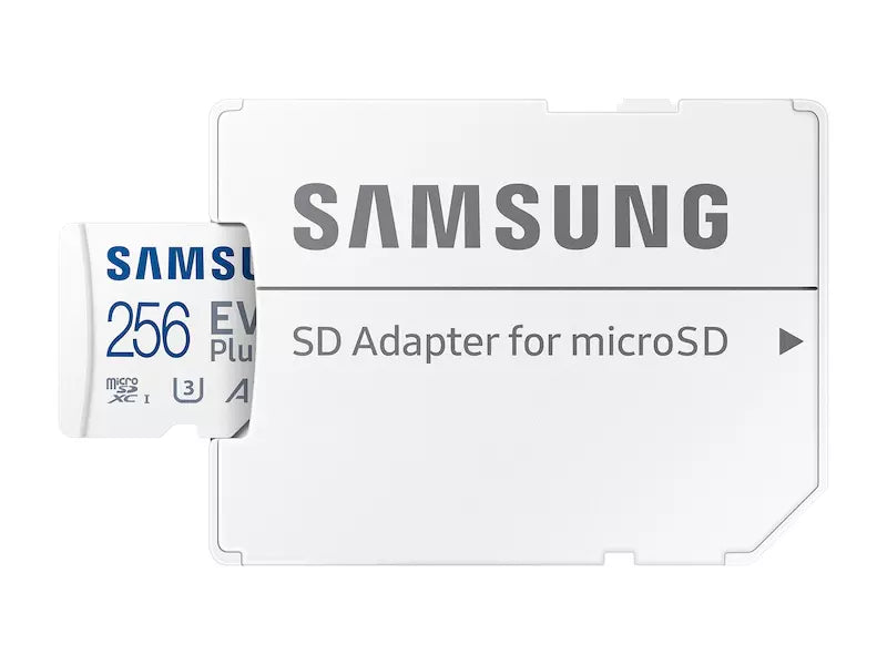 Samsung 256GB EVO Plus MicroSDXC Card With Adapter