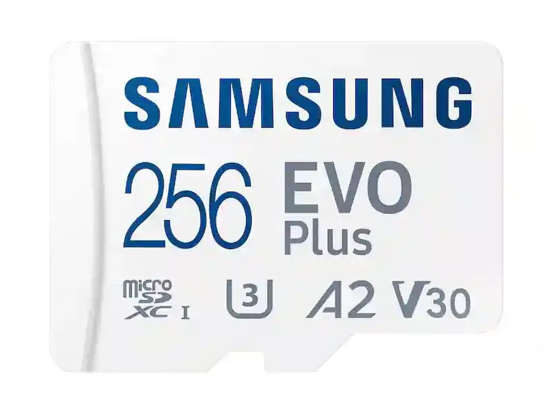 Samsung 256GB EVO Plus MicroSDXC Card With Adapter