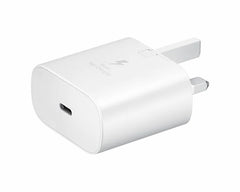 Samsung 25W PD Adapter (USB-C) (Without Cable) - White