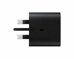 Samsung 25W PD Adapter 3 Pin (USB-C) (Without Cable) - Black